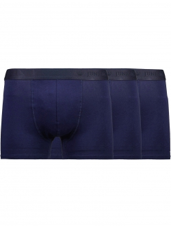 JUNK de LUXE 3-pak trunks i navy til herre