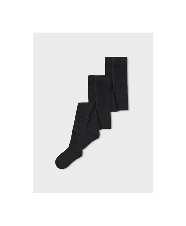Name it 2-pak rib strømpebukser i sort til piger – Outlet billede 6