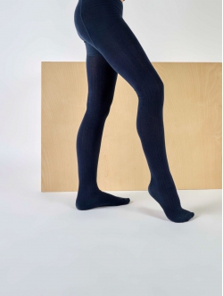 Name it 2-pak rib strømpebukser i navy til piger – Outlet