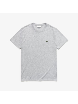 Lacoste grå V-hals T-shirt til herre – regular fit