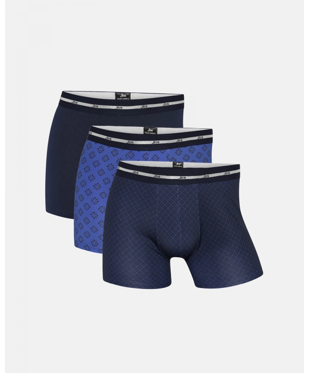 JBS 3pak underbukser/boxershorts i blå til herre billede 1