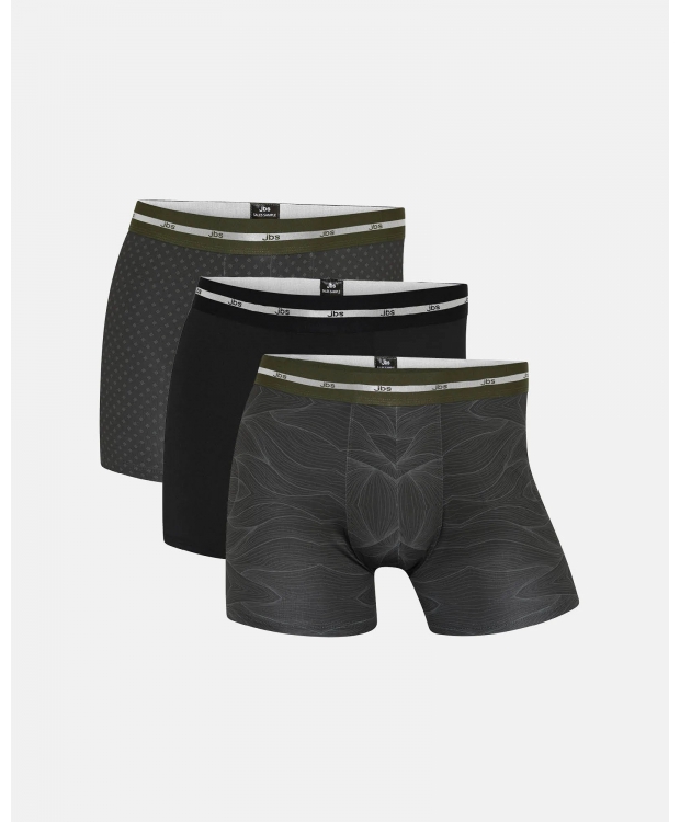 JBS 3-pak multifarvede boxershorts til herre billede 1