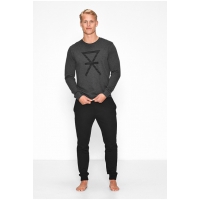 JBS of Denmark mørkegrå sweatshirt med bambusviskose til herre