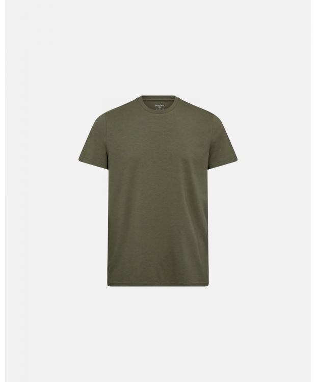 Proactive t-shirt i bambus i grøn til herre billede 1