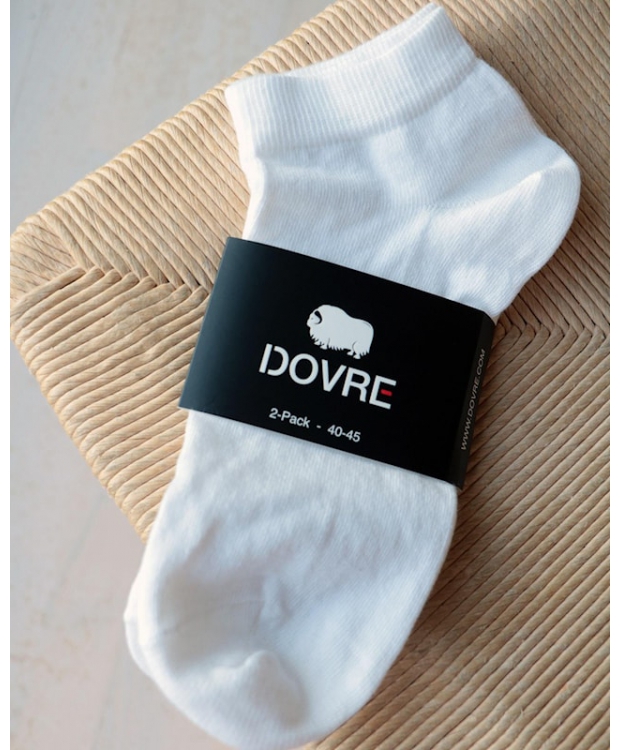 Dovre 2-pak hvide footies billede 4