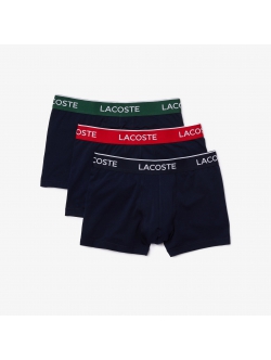 Lacoste 3-pak boxershorts i forskellige farver til herre – OUTLET