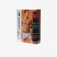 Lacoste 3-pak boxershorts i forskellige farver til herre – OUTLET
