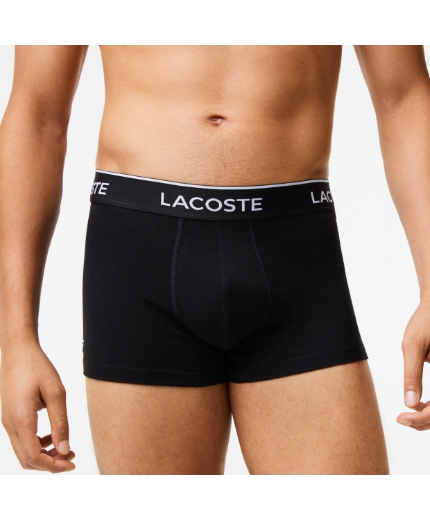 Lacoste gaveæske med boxershorts og strømper i sort til herre billede 3