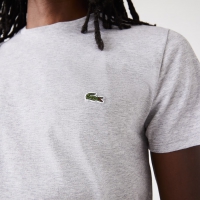 Lacoste grå V-hals T-shirt til herre – regular fit