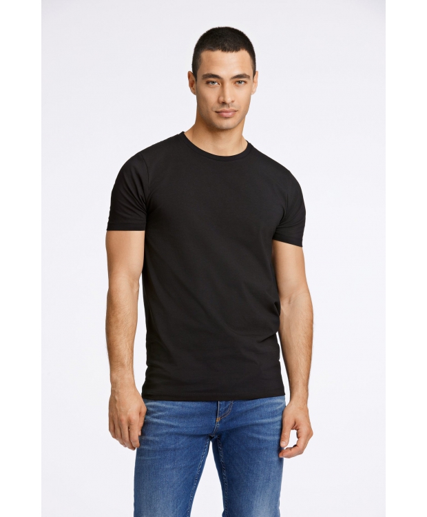 Lindbergh sort T-shirt med rund hals billede 1