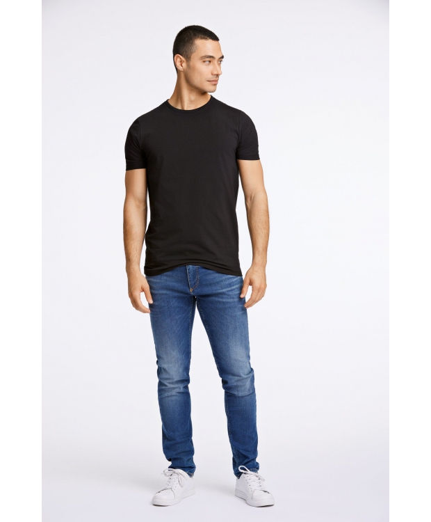 Lindbergh sort T-shirt med rund hals billede 5