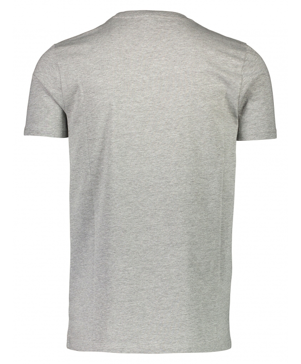 Lindbergh grå T-shirt med rund hals billede 3