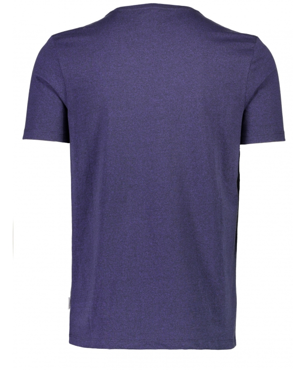 Lindbergh navy T-shirt i bomuldsblanding til herre billede 3