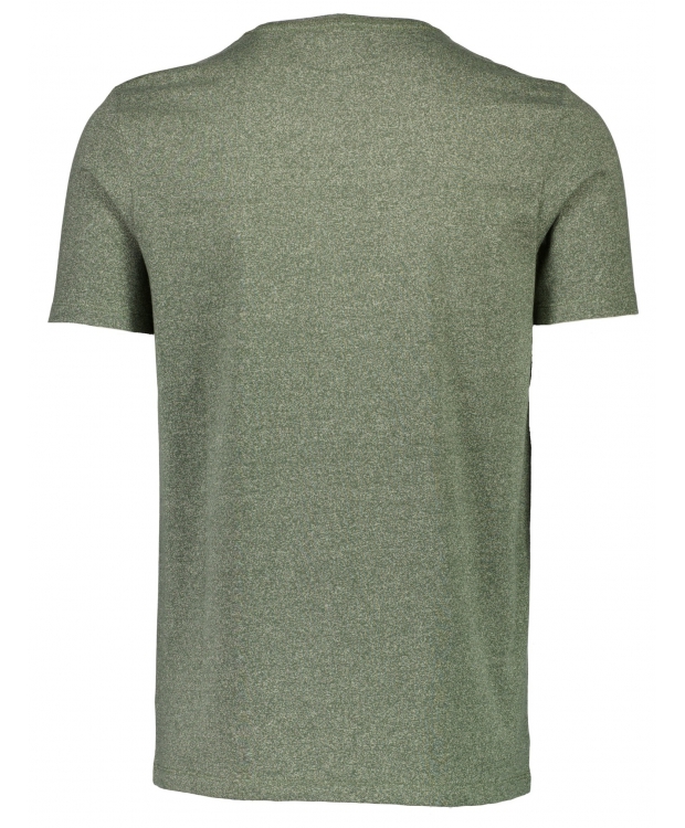 Lindbergh grøn T-shirt i bomuldsblanding til herre billede 4