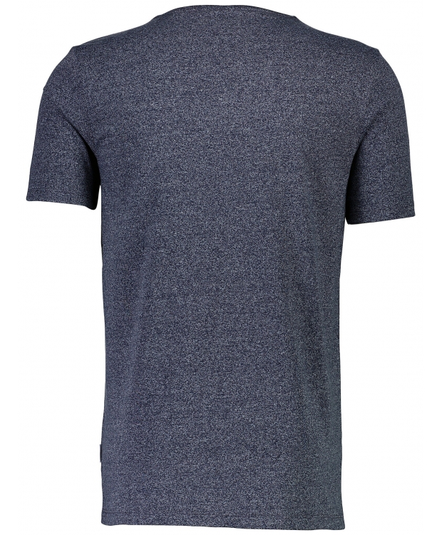 Lindbergh blå bright navy mix T-shirt til herre - OUTLET billede 3