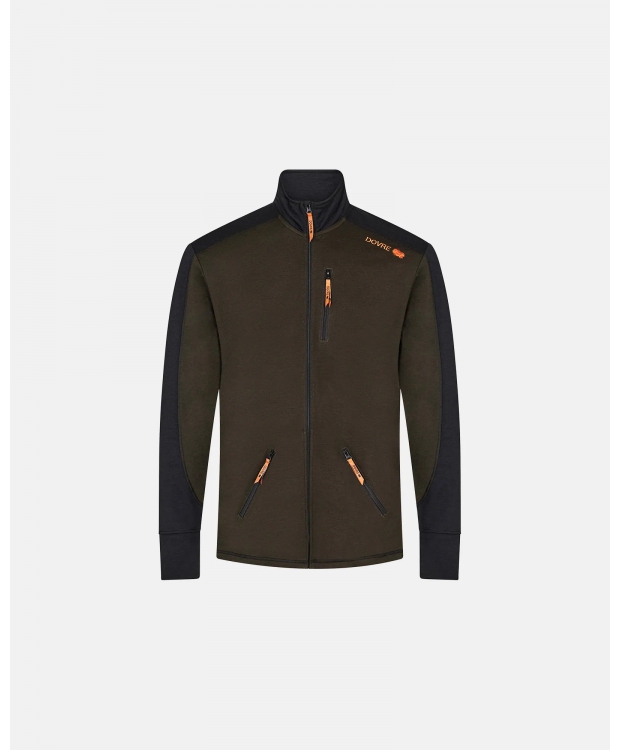 Dovre grøn jakke i 100% uld til herre billede 1