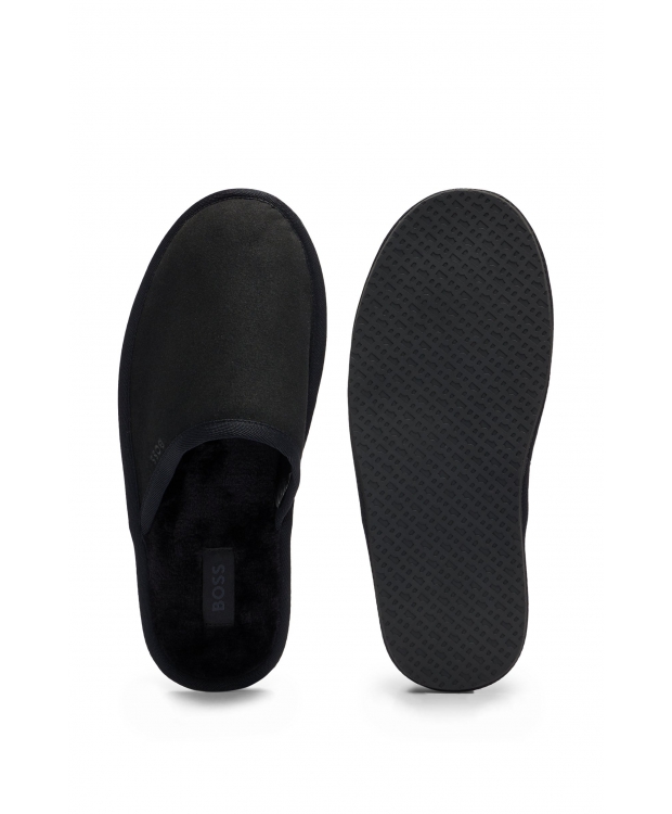 BOSS hjemmesko i gaveæske i sort til herre billede 3