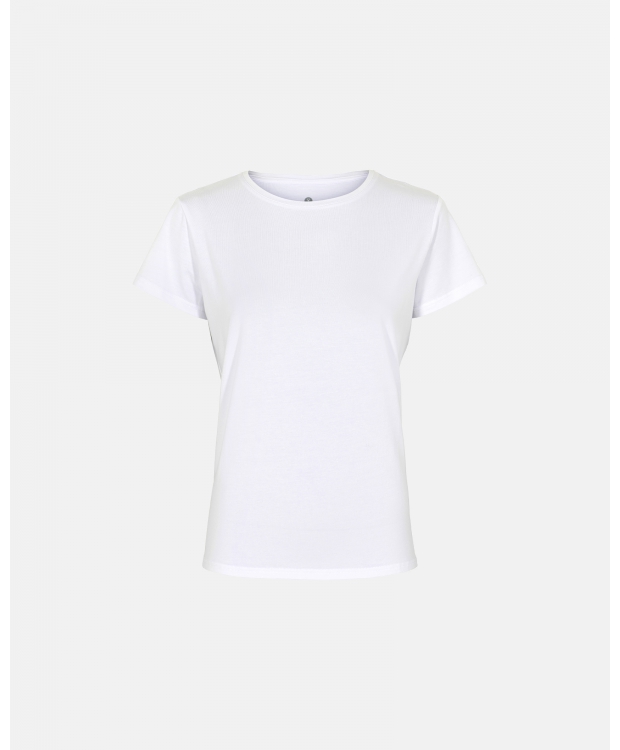 JBS of Denmark hvid bambus-T-shirt til kvinder billede 5