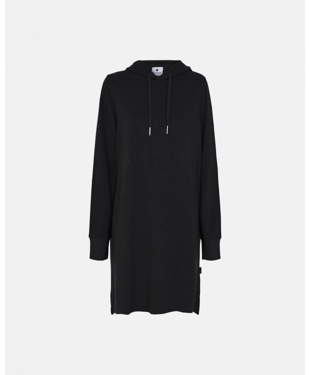 JBS of Denmark bambus hoodie dress – sort – kvinder billede 1