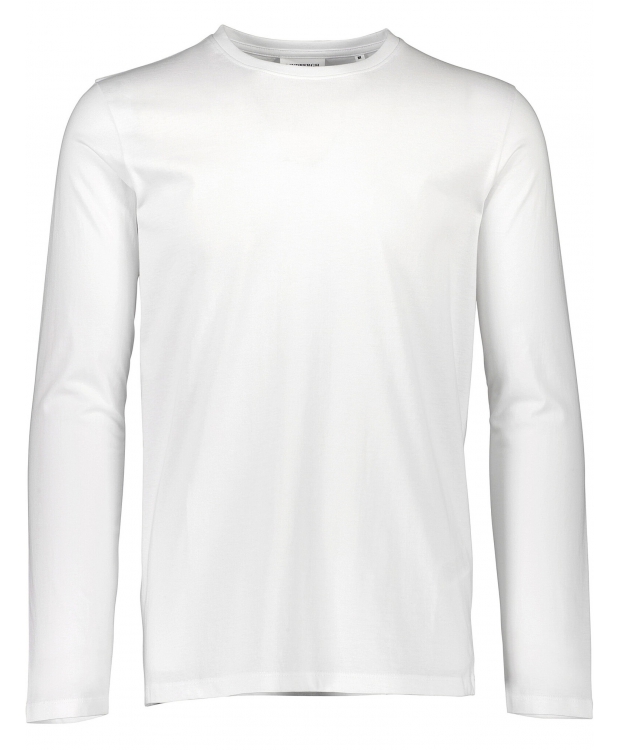 Lindbergh White hvid 3-pak langærmede T-shirts til herre billede 2