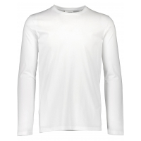 Lindbergh White hvid 3-pak langærmede T-shirts til herre