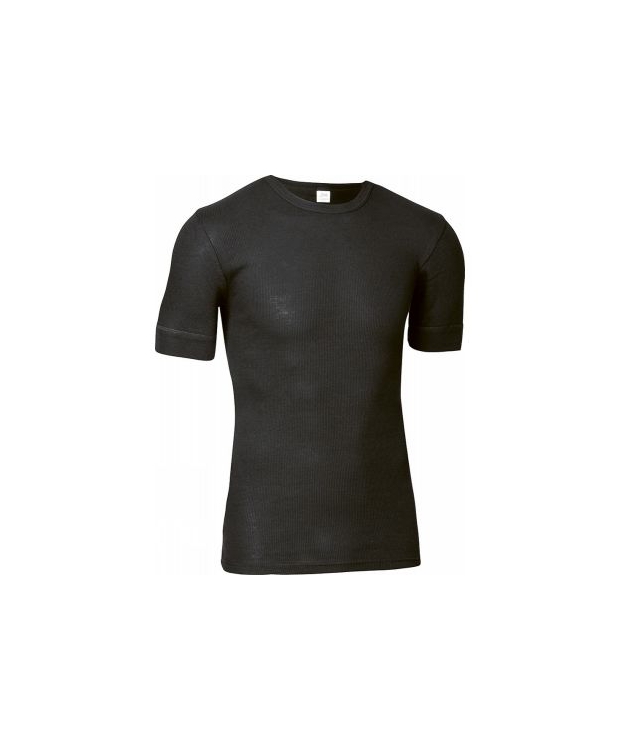 JBS sort T-shirt med rund hals til herre i 100 % bomuld billede 1