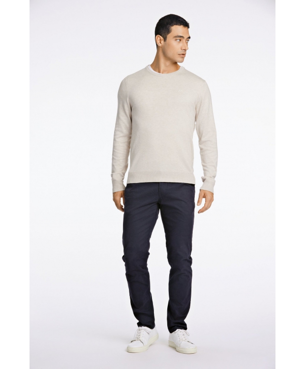 Lindbergh White offwhite striktrøje til herre billede 5