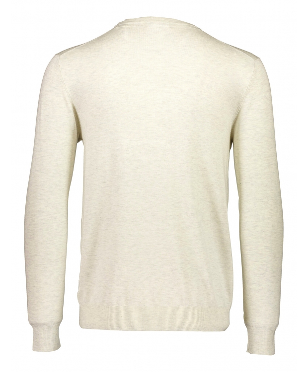 Lindbergh White offwhite striktrøje til herre billede 3