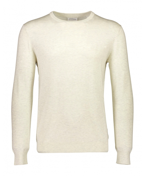 Lindbergh White offwhite striktrøje til herre billede 2