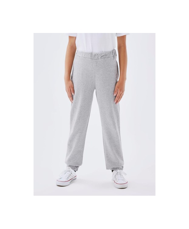 Name It NKFSWEAT sweatpants til piger – lysegrå billede 1