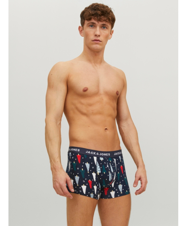 JACK & JONES gaveæske med julemotiv – strømper og boksershorts billede 4