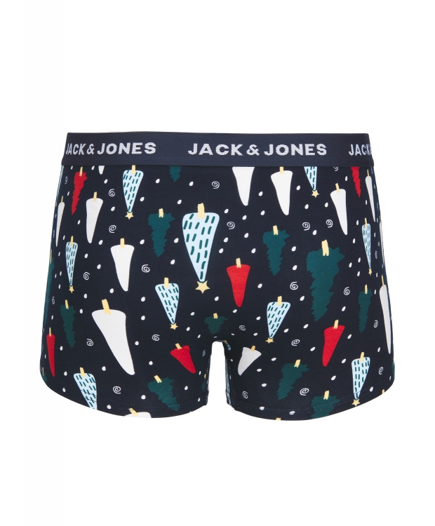 JACK & JONES gaveæske med julemotiv – strømper og boksershorts billede 2