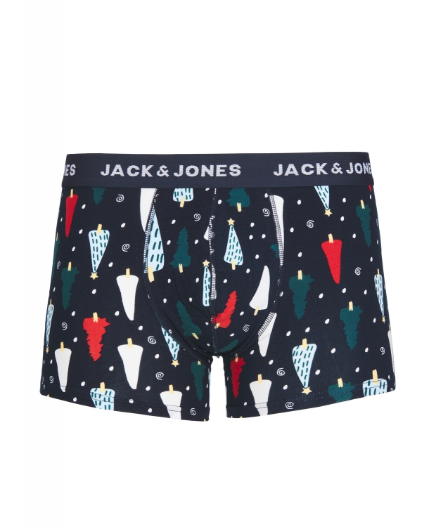 JACK & JONES gaveæske med julemotiv – strømper og boksershorts billede 3