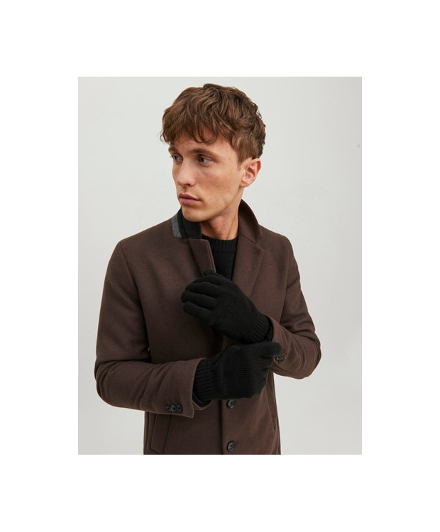 JACK & JONES strikhandsker i akryl til herre – sort billede 3