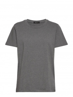 Decoy t-shirt i mørkegrå til kvinder outlet