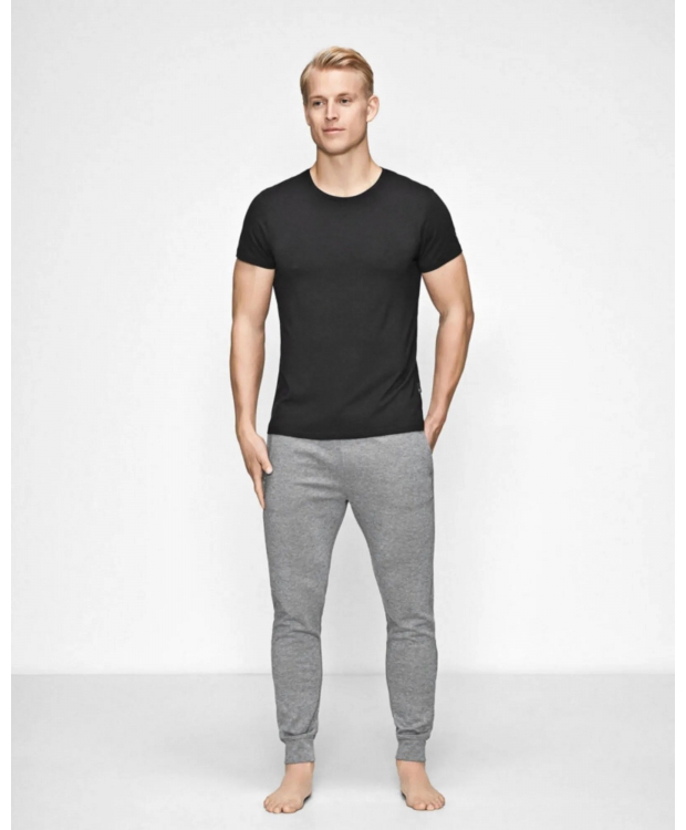 JBS Of Denmark T-shirt i økologisk bomuld i sort til herre billede 2