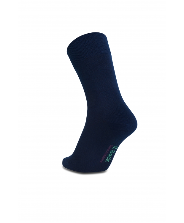 iZ Sock Copenhagen bambusstrømper unisex – marineblå billede 2