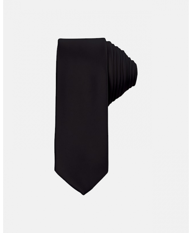 Connexion Tie slips 5cm i sort til herre – Outlet billede 1