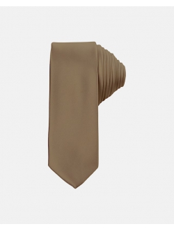 Connexion Tie slips 5cm i brun til herre