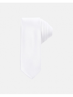 Connexion Tie slips 5cm i hvid til herre