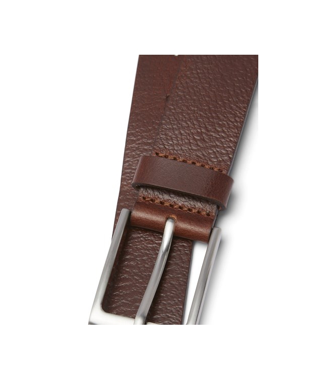 Jack & Jones læderbælte i brown stone til herre billede 2