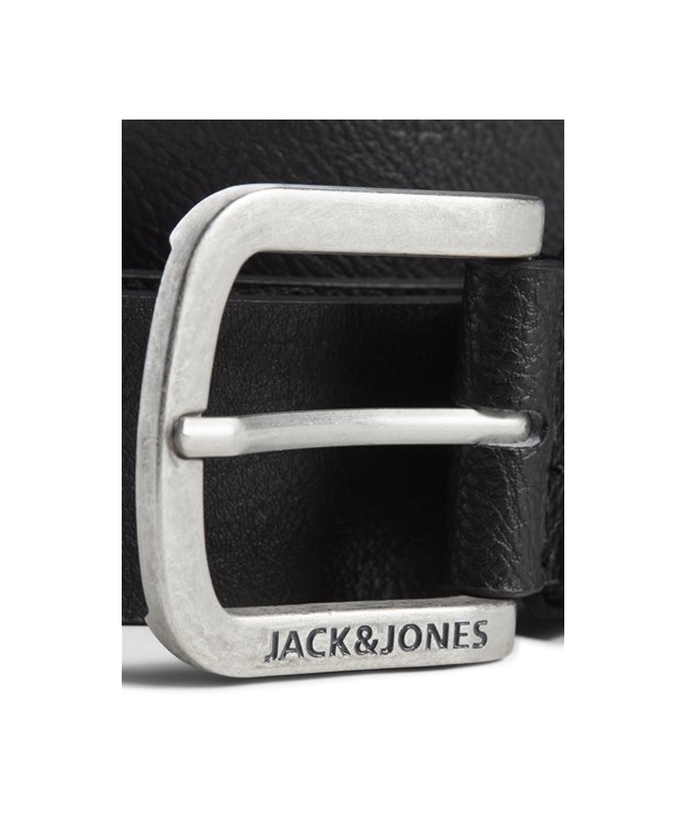 Jack & Jones jacharry læderbælte i sort til herre billede 3