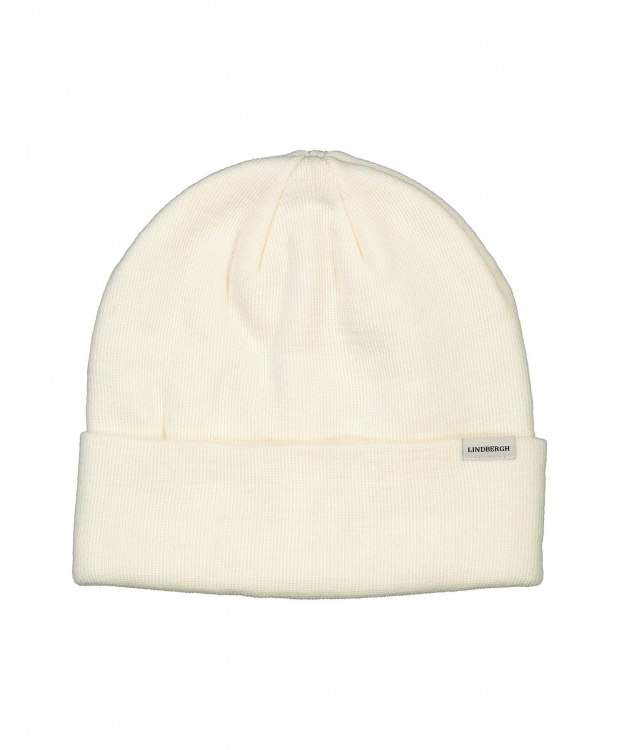 Lindbergh beanie i hvid til herre - OUTLET billede 1