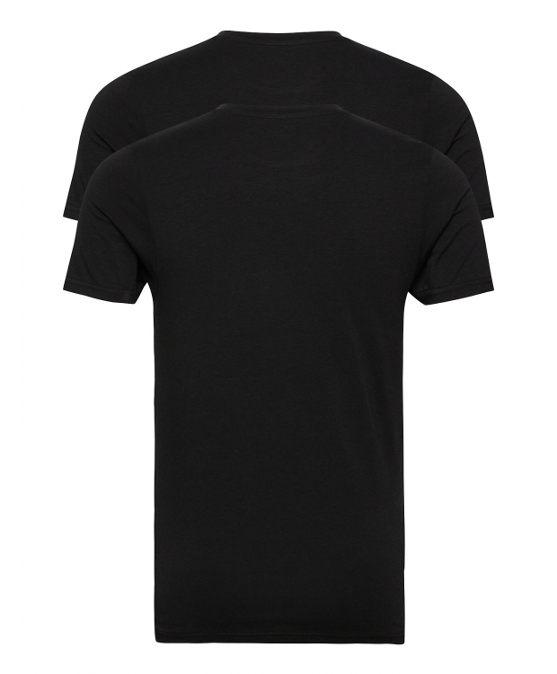 Resteröds 2-pak bambus-T-shirts til herre – sort billede 4