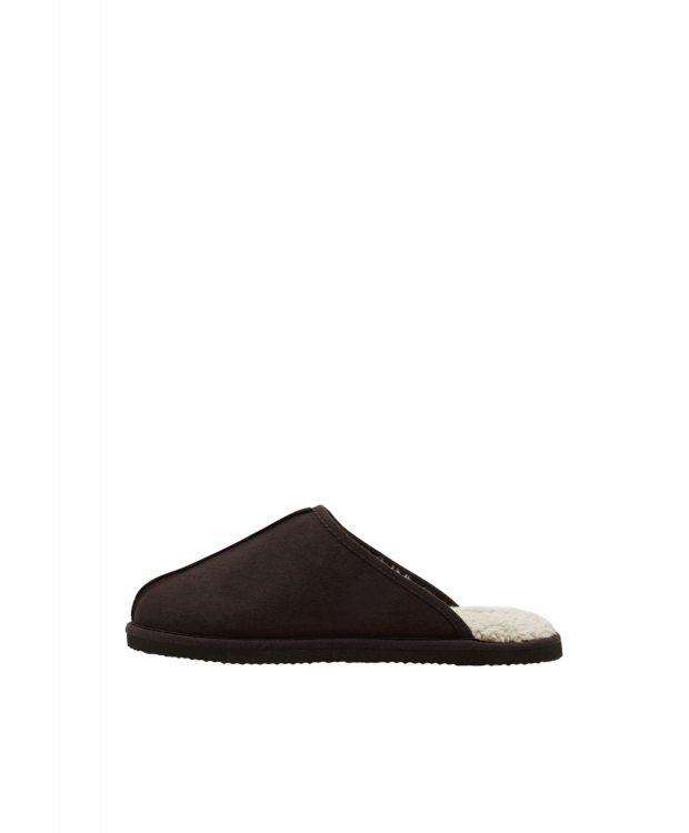 JACK & JONES hjemmesko til herre – brun billede 1