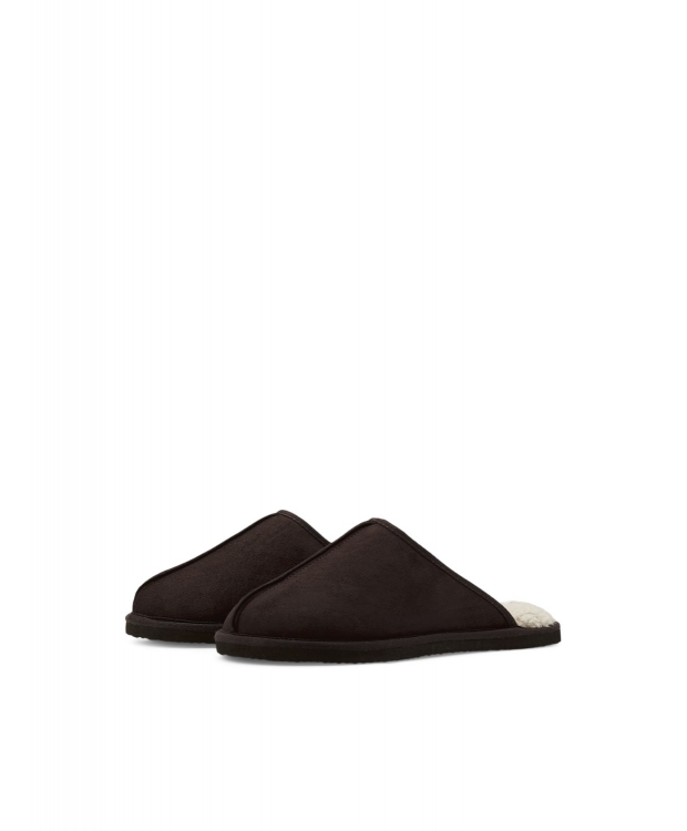 JACK & JONES hjemmesko til herre – brun billede 4
