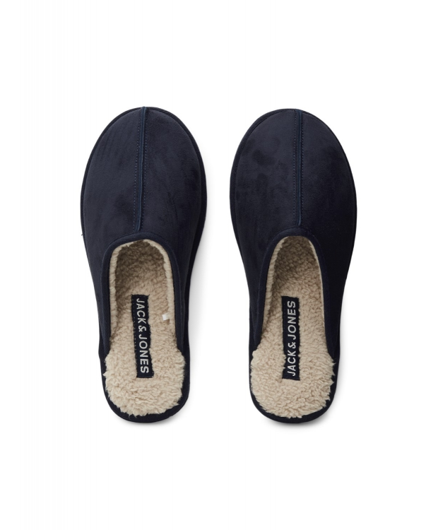 JACK & JONES hjemmesko til herre – navy billede 4