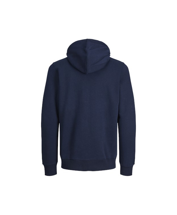 JACK & JONES Junior hættetrøje med lynlås til drenge – navy billede 2