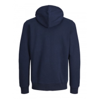 JACK & JONES Junior hættetrøje med lynlås til drenge – navy
