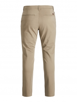 JACK & JONES Junior beige bukser til drenge